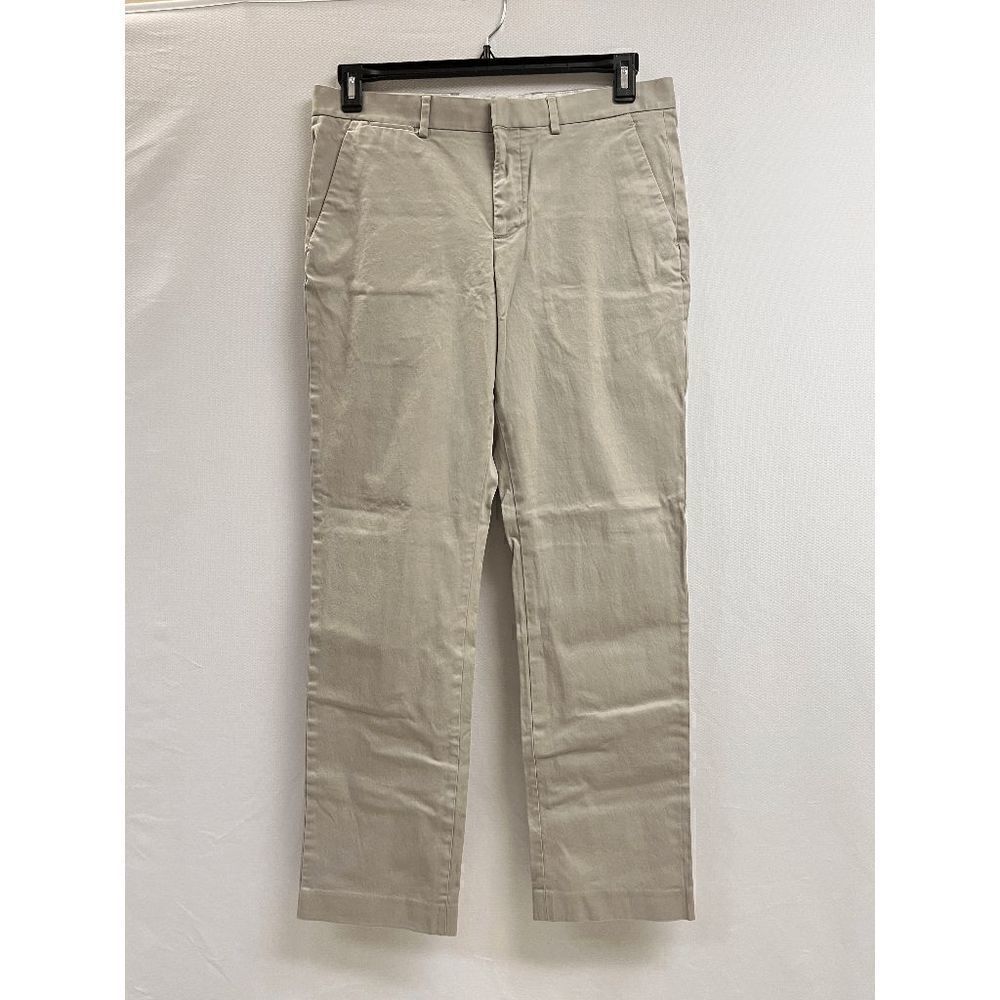 Express Photographer Mens Straight Leg Flat Front Dress Pants Beige Size 31/32